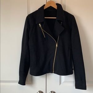 Lululemon moto jacket black size